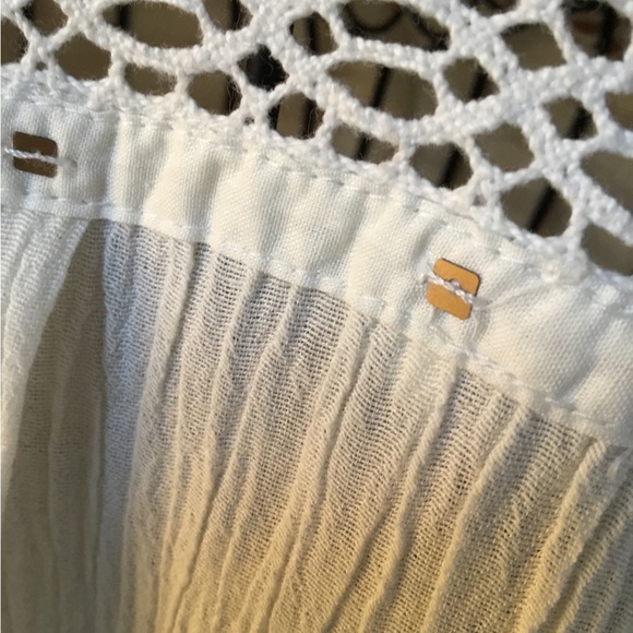 Free People Crochet Button Down - Picture 5 of 5